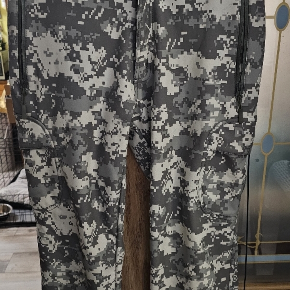 Digital Camo Cargo Pants
